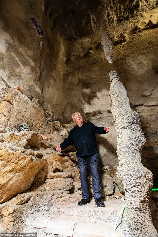 Exclusive Access to a Hidden Underground Labyrinth: The Secret World Beneath a Pensioner's Garden