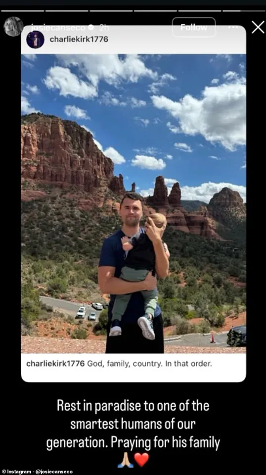 Josie Canseco's Tribute to Late Conservative Commentator Charlie Kirk Sparks Debate