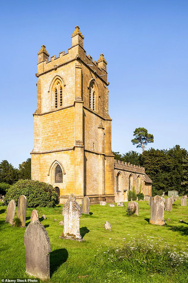 St Mary’s Church in Temple Guiting: A 12th-Century Gem Perfect for Weddings, Featuring a 17th-Century Tower and Cotswold Stone Surroundings