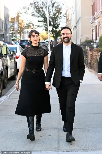 Zohran Mamdani's 2026 New Year's Day: From Solo Campaigning to Celebrating with Wife