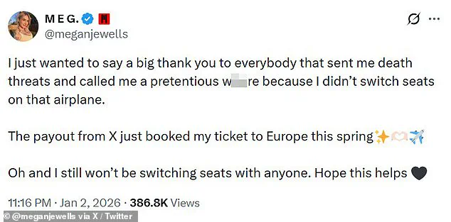 Texas Woman's Controversial Social Media Post on Flight Experience Leads to Financial Windfall