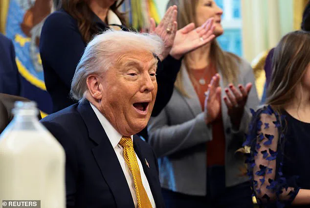 President Trump Signs Whole Milk for Healthy Kids Act with Pennsylvania Dairy Farmers in Oval Office