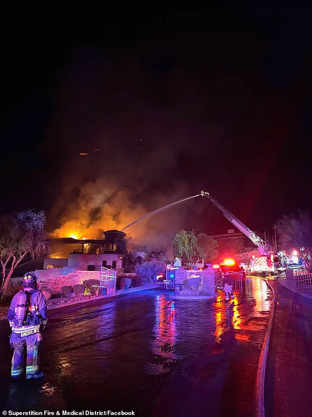 Arizona Mansion Reduced to Ashes in Fire; Community Mourns Loss of Historic Property