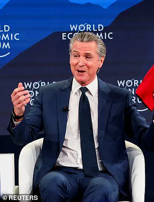 Trump and Newsom Share Jovial Moment at WEF Amid Political Rivalry