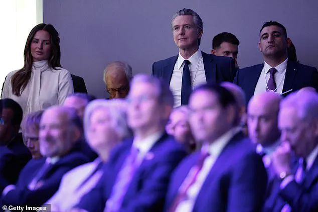 Trump and Newsom Share Jovial Moment at WEF Amid Political Rivalry