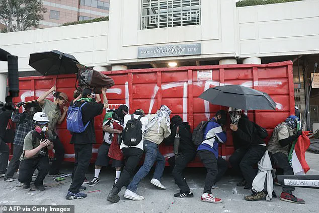 Clashes Erupt in Los Angeles as Protesters Confront Police During ICE Raid Demonstration