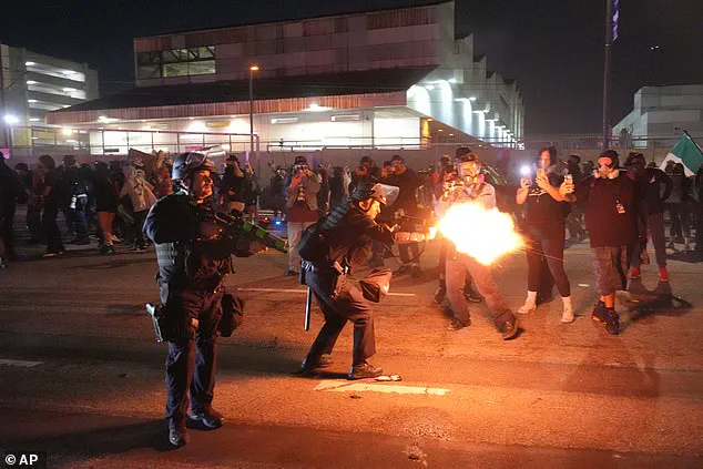 Clashes Erupt in Los Angeles as Protesters Confront Police During ICE Raid Demonstration