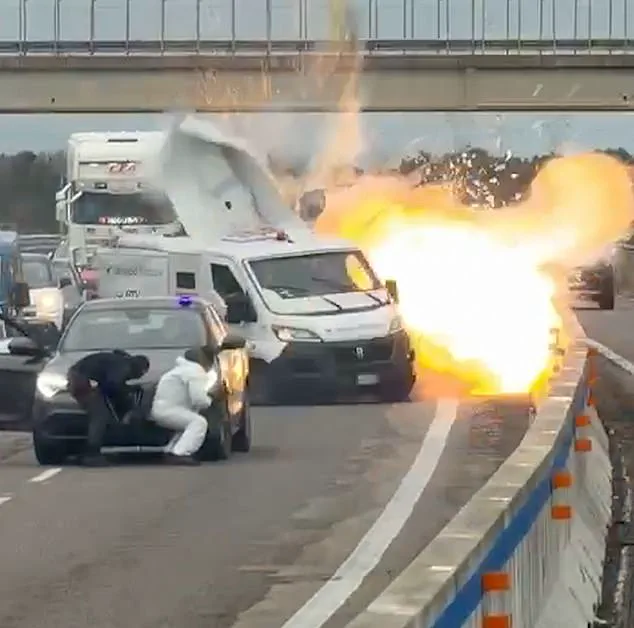 Violent Robberies Escalate Across Europe as Armed Gang Ambushes Armored Van in Southern Italy