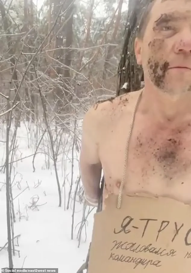Russian Frontline Commander's Shocking Video of Soldiers Being Stripped and Tied in Subzero Temperatures