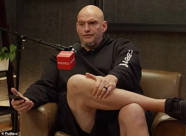 Senator Fetterman Criticizes Democratic Tactics in Trump Attacks, Calls for Less Harsh Rhetoric