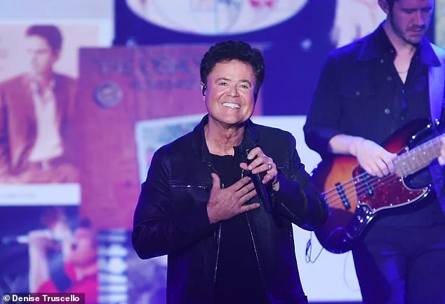Lawsuit Alleges Lighted Prop Caused Permanent Eye Damage During Donny Osmond's Las Vegas Residency