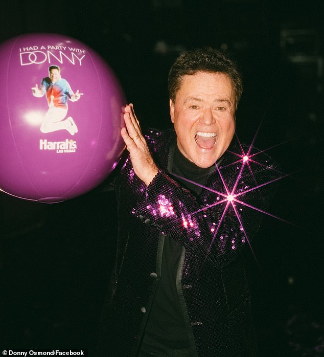 Lawsuit Alleges Lighted Prop Caused Permanent Eye Damage During Donny Osmond's Las Vegas Residency