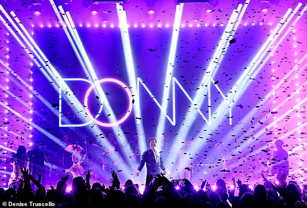 Lawsuit Alleges Lighted Prop Caused Permanent Eye Damage During Donny Osmond's Las Vegas Residency