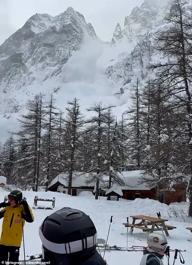 British Family Films Terrifying Avalanche in Italy as Skiers React in Panic