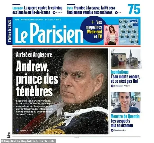 The Arrest of Andrew Mountbatten-Windsor Marks a Reckoning for the British Monarchy