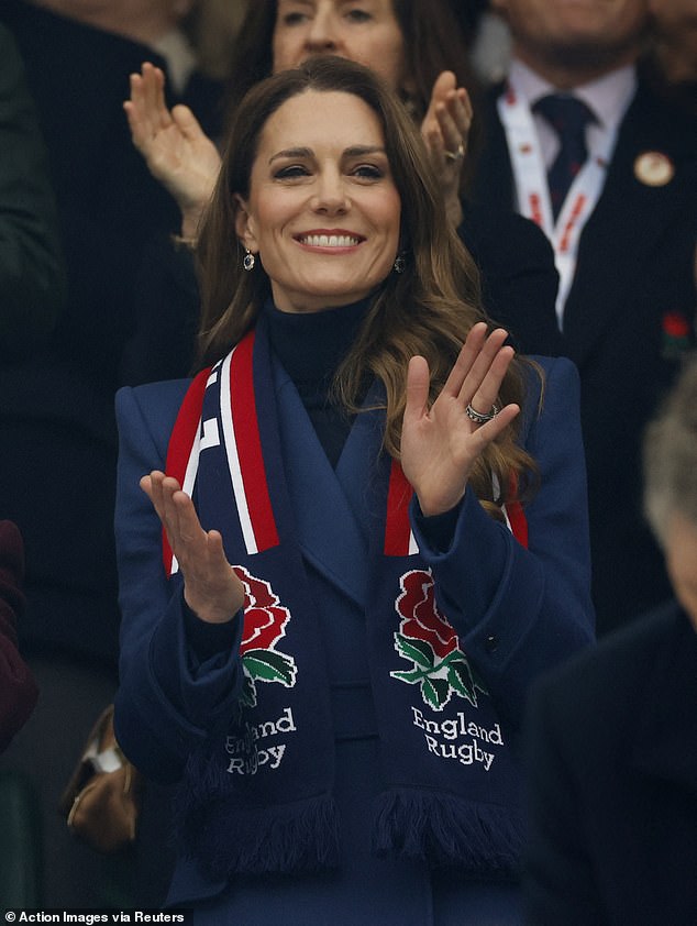 Kate's Cheering at Twickenham Amid Royal Family's Turmoil