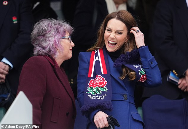 Kate's Cheering at Twickenham Amid Royal Family's Turmoil