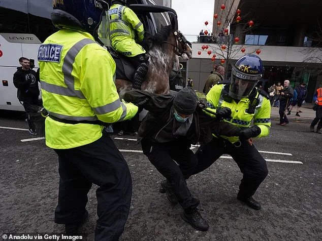 Manchester Clashes as Britain First Protesters and Counter-Demonstrators Clash, Leading to 11 Arrests