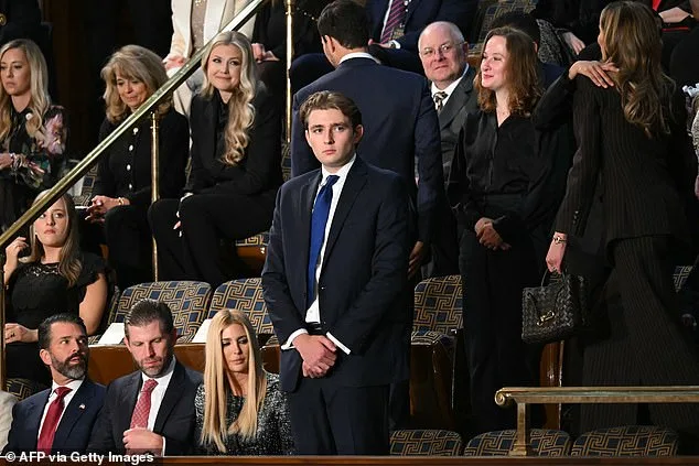 Barron Trump's Blue Tie at State of the Union: A Symbolic Departure from Family Norms