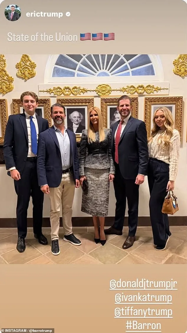 Barron Trump's Blue Tie at State of the Union: A Symbolic Departure from Family Norms