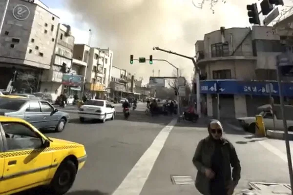 Explosion Rocks Tehran as U.S.-Israel Launch Joint Strike in Escalating Iran Conflict