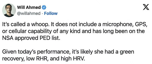 Susie Wiles' Whoop Tracker Ignites Debate on Wearable Tech and National Security