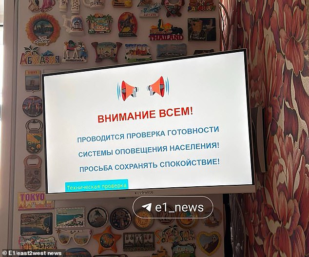 Russia Conducts Nationwide Siren Test, Advising Calm as Part of Global Conflict Preparedness