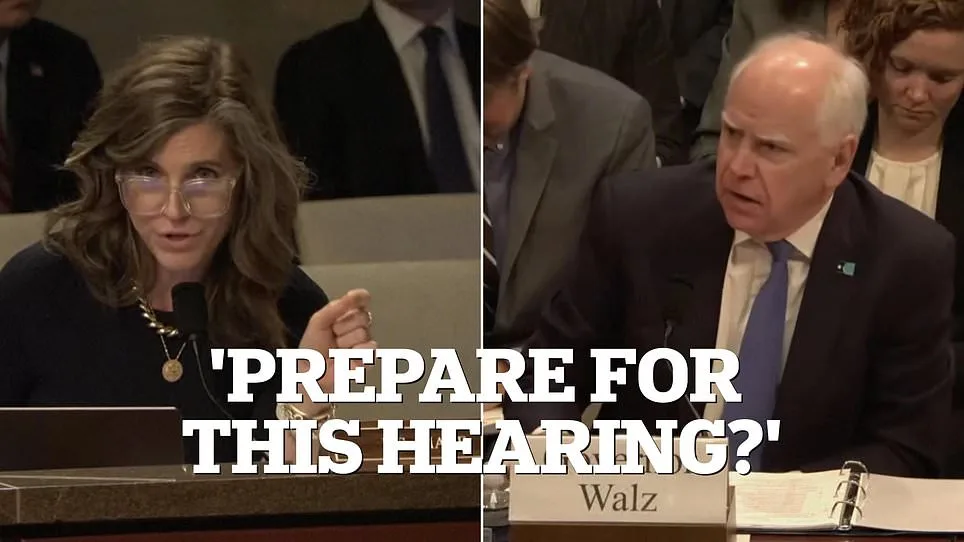 Tense Capitol Hill Hearing: Walz Struggles with Autism Funding and Gender Definition Questions Amid Clash with Mace
