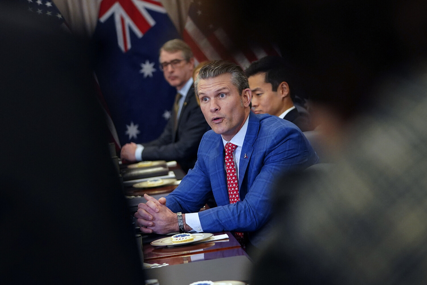 Pentagon Chief Calls for Shift in Defense Priorities, Emphasizing 'Peace Through Strength' and Regional Security