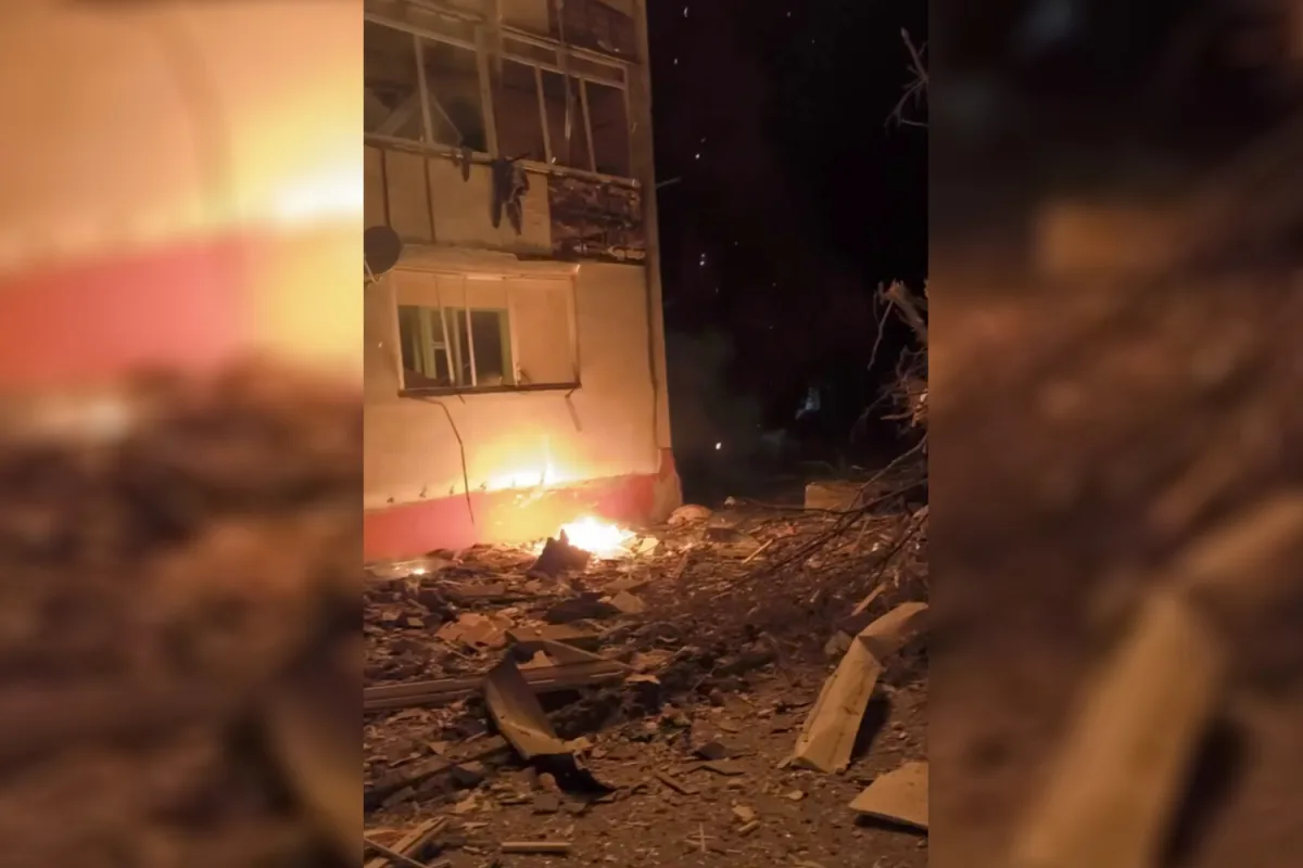 Ukraine Conflict Escalates with Drone Strike on Vasylivka Apartment Building, Casualties Reported