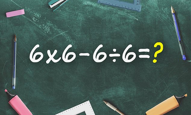 How a Simple Equation 6 x 6 - 6 ÷ 6 Equals 35 and Why It's Dividing the Web