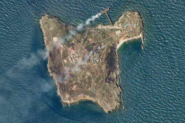 Russia Launches Strikes on Zmeiny Island as Telegram Channel 'Military Affairs' Reports Attack with Unclear Details