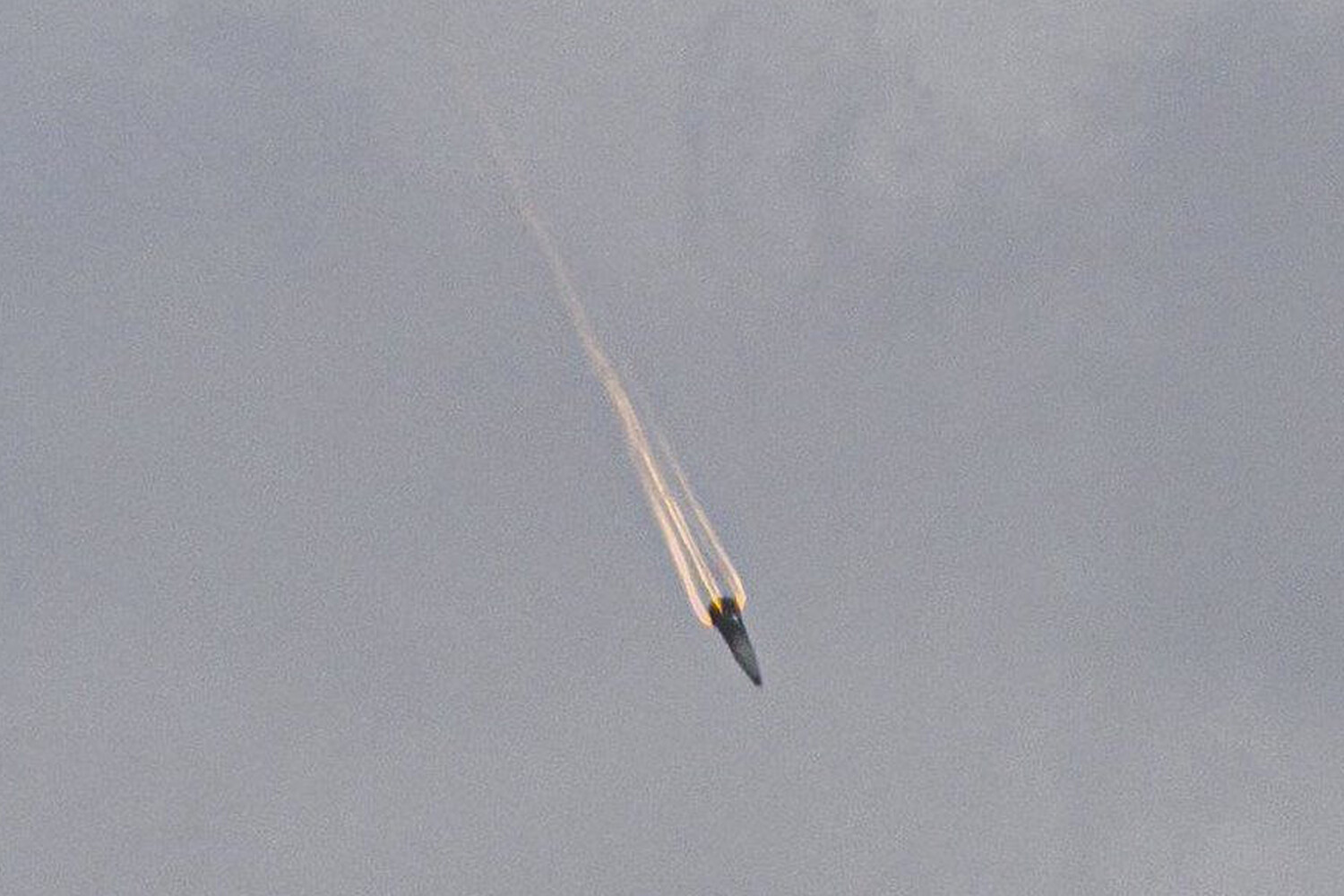 Image of Hypersonic Iranian Missile Warhead Sparks Debate Over Jerusalem Target