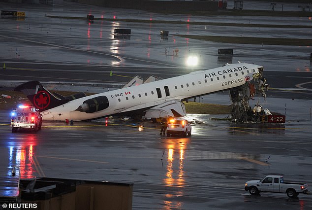 Tragedy at LaGuardia: Air Canada Jet Collides with Fire Truck in Chaotic Runway Emergency