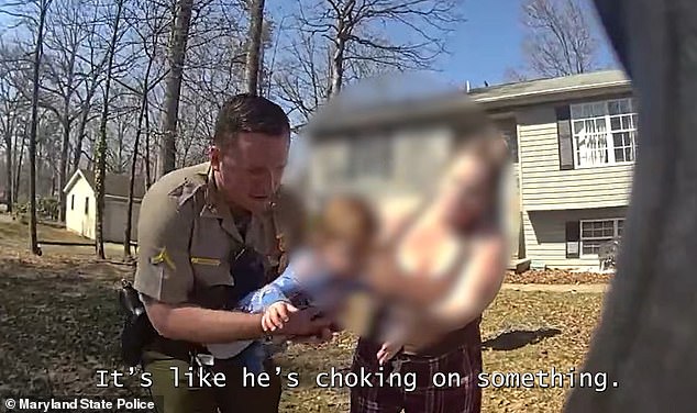 Quick Thinking Troopers Save Choking Baby in Maryland