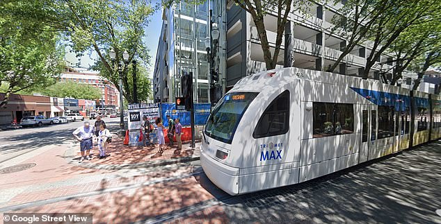 Portland man jailed seven years after shoving commuter onto train tracks