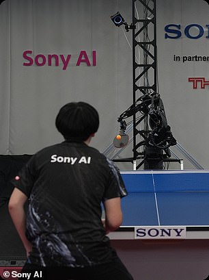 Sony AI robot Ace defeats elite ping pong players in exhibition matches