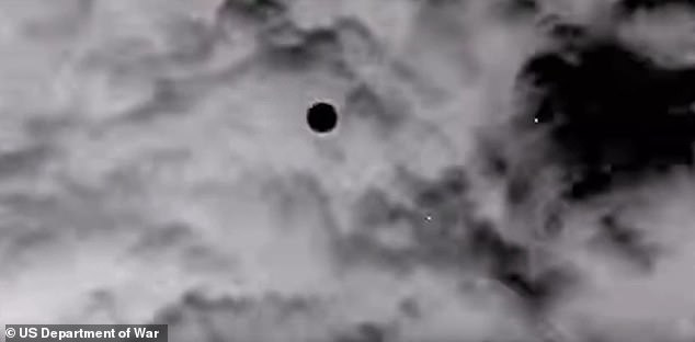 Trump releases UFO footage showing metallic spheres over global locations.