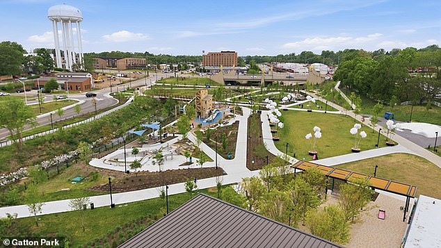 Kentucky philanthropist sues officials over broken promise to name park after her son.