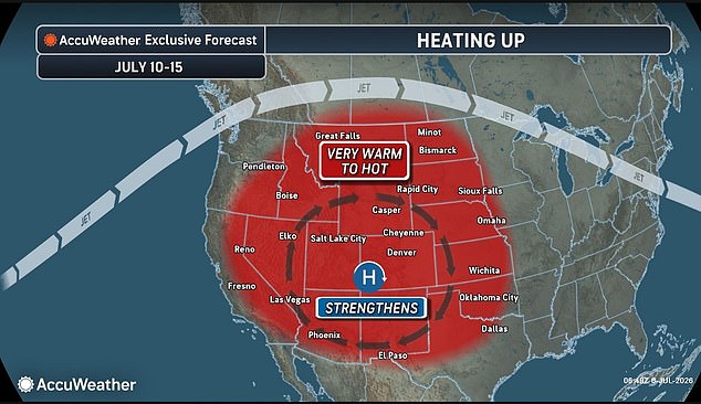Heat Dome Brings Triple-Digit Humidity and Scorching Temperatures Across US.