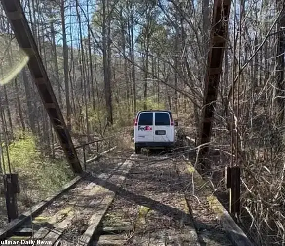 FedEx Driver Stuck on Abandoned Bridge: Was it DUI or GPS Misdirection?