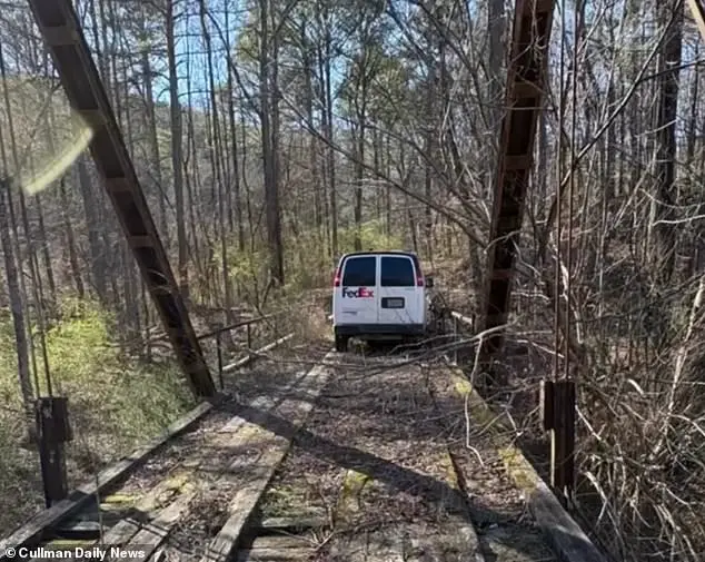 FedEx Driver Stuck on Abandoned Bridge: Was it DUI or GPS Misdirection?