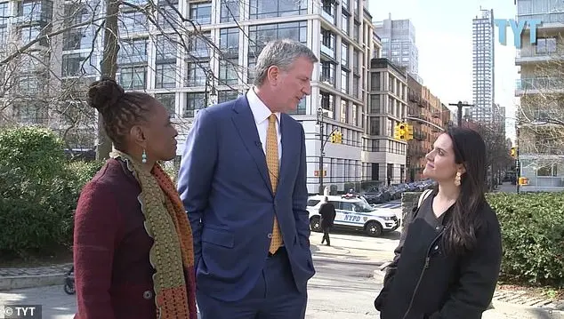 Bill de Blasio's Valentine's Day with Nomiki Konst