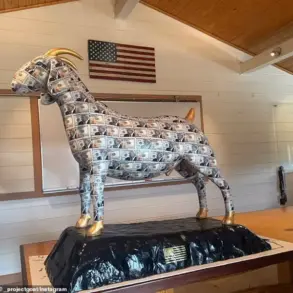 Christians Displeased by MAGA-Themed Grady Goat Sculpture at Mar-a-Lago