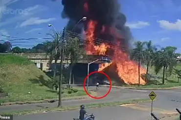 Daring Escape: Truck Driver Escapes Serious Road Accident in Brazil