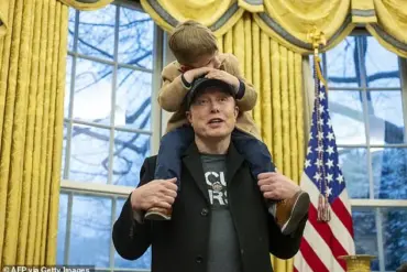Elon Musk Jokes About 'Daily Proctology Exam' While Discussing Dogecoin in Oval Office