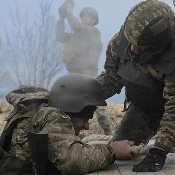 Evacuation of wounded Ukrainian soldiers observed in Chashovy Yar