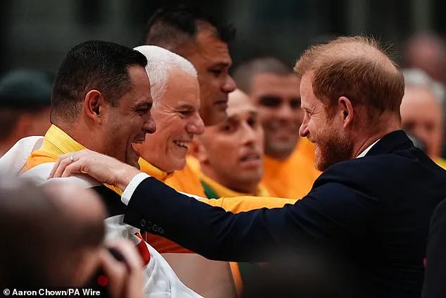 Prince Harry Celebrates with Nigerian Fans at Invictus Games