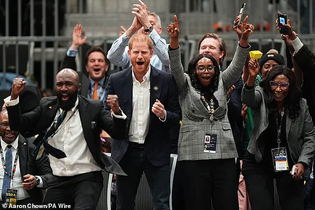 Prince Harry Celebrates with Nigerian Fans at Invictus Games