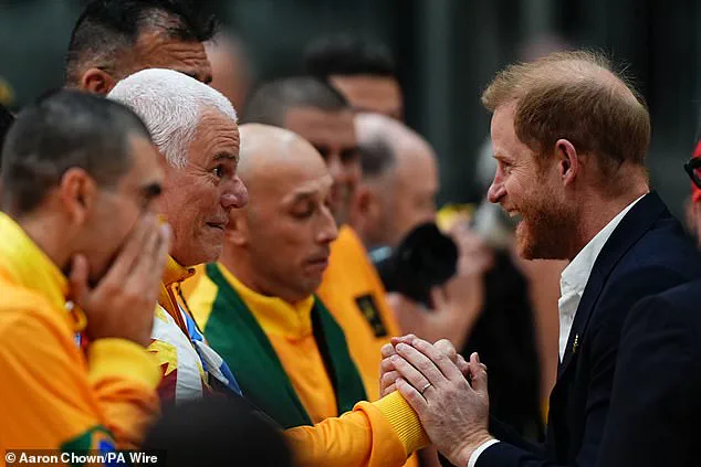 Prince Harry Celebrates with Nigerian Fans at Invictus Games